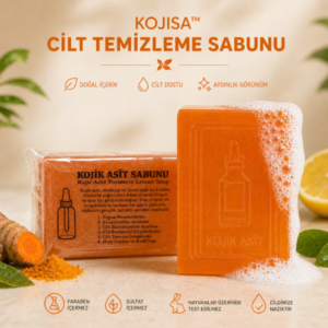 2 Adet - Kojicsa™ Cilt Temizleme Sabunu